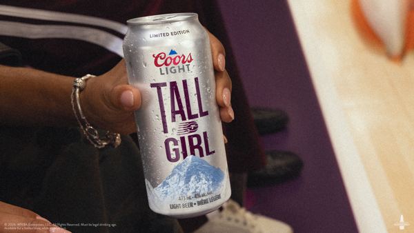 The Coors Light Tall Girl Can