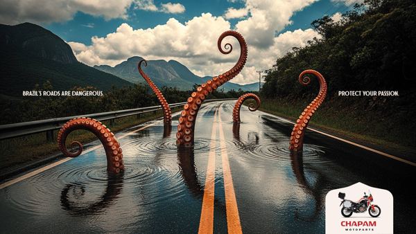The roads in Brazil are dangerous
