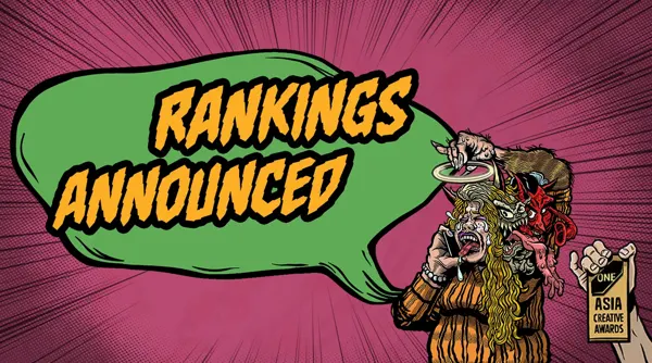 Colenso BBDO, Ogilvy Singapore, & Cheil Hong Kong Top 2024 ONE Asia Creative Rankings
