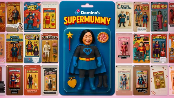 Real-Life Superheroes: Domino’s Taps AI Trend for Mother’s Day in Malaysia